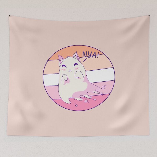 Item preview, Lesbian Ghost Kitty  designed and sold by ForTheFrogWar.