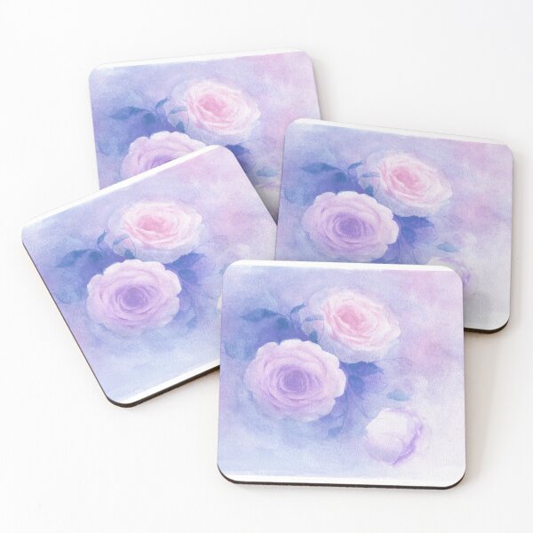 Item preview, Nichole_art: Pink and Purple Roses designed and sold by NicholeArtworks.