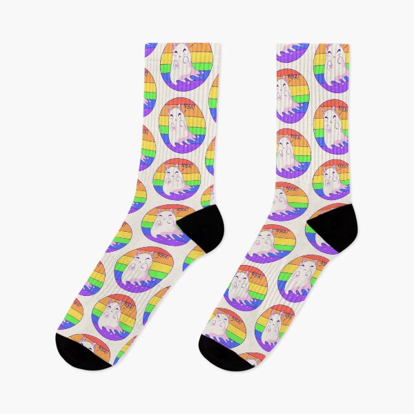 Item preview, Rainbow Ghost Kitty  designed and sold by ForTheFrogWar.