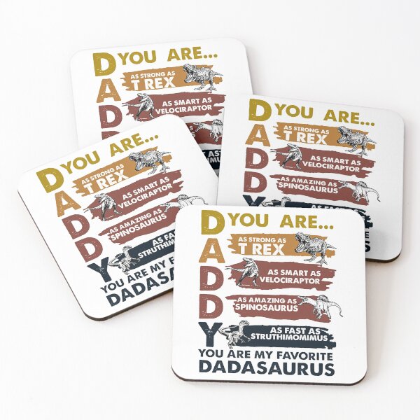 Item preview, Retro Navy My Favorite Dadasaurus designed and sold by anderson5252.