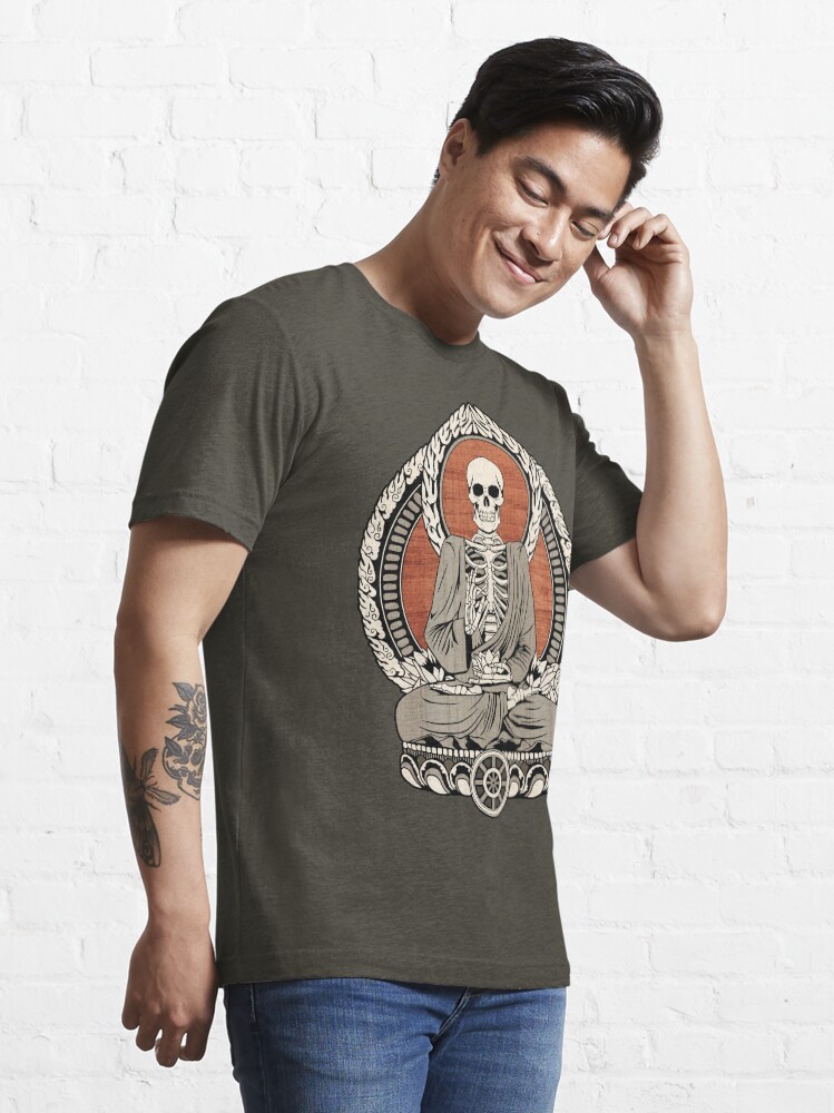 Alternate view of Skeleton Buddha Essential T-Shirt