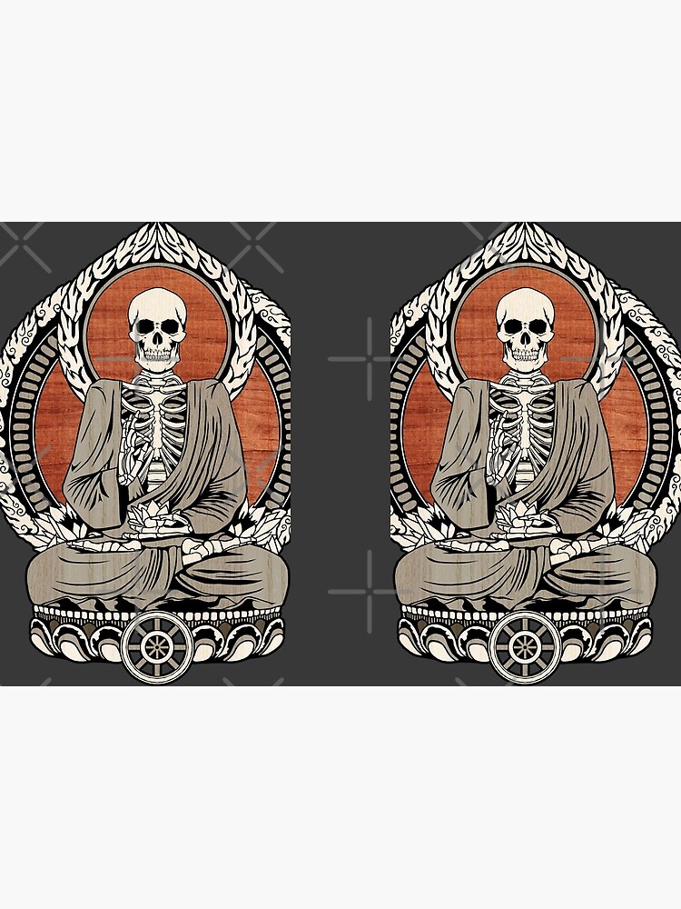 Skeleton Buddha by GrizzlyGaz