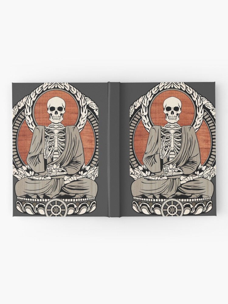 Alternate view of Skeleton Buddha Hardcover Journal