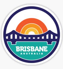 Brisbane, Australia Logo Design Sticker