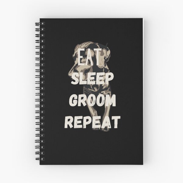Item preview, Eat Sleep Groom Repeat designed and sold by Labradoodlesetc.