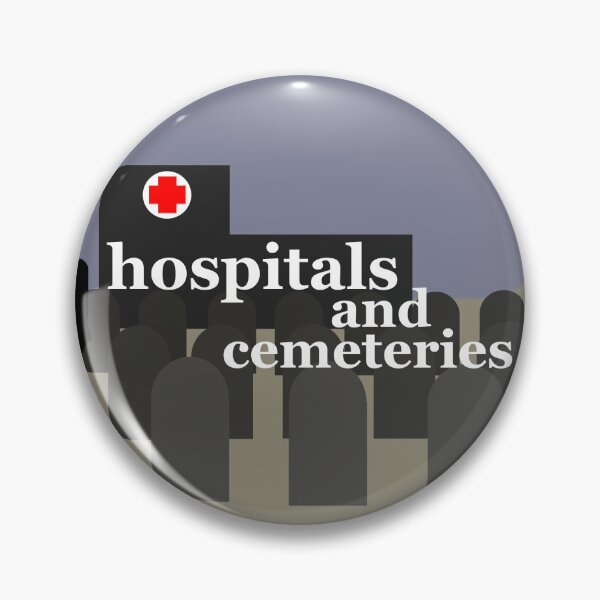 Item preview, Hospitals and Cemeteries designed and sold by buckwin.
