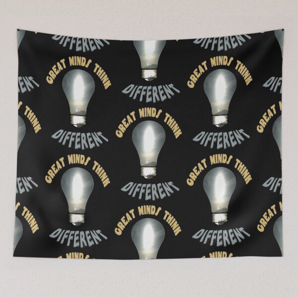 Item preview, great minds think different designed and sold by tbshots.