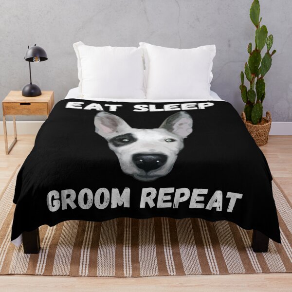 Item preview, Eat Sleep Groom Repeat designed and sold by Labradoodlesetc.