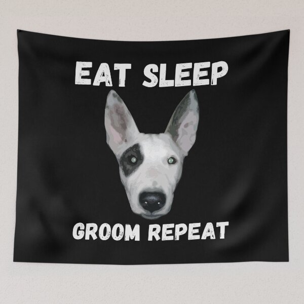 Item preview, Eat Sleep Groom Repeat designed and sold by Labradoodlesetc.