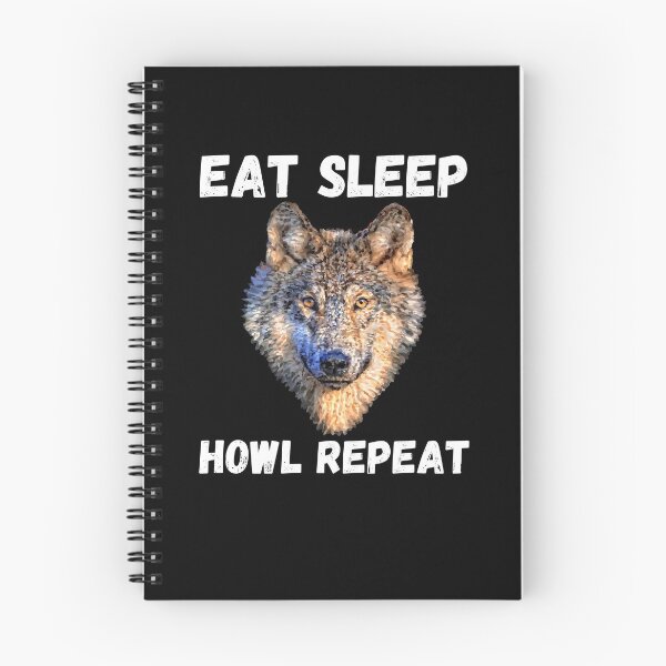 Item preview, Eat Sleep Howl Repeat designed and sold by Labradoodlesetc.