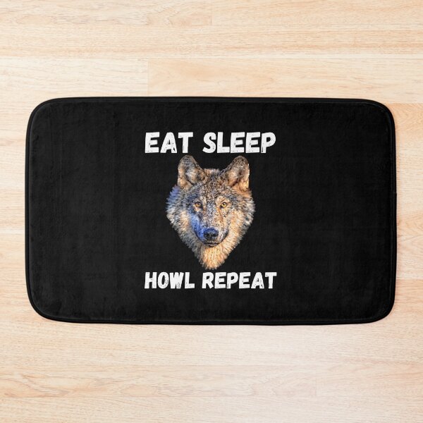 Item preview, Eat Sleep Howl Repeat designed and sold by Labradoodlesetc.