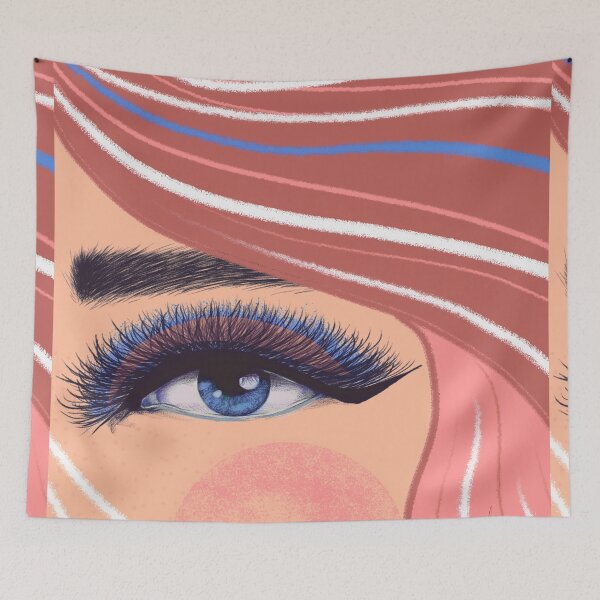 Item preview, Alexina Beauty Illustration Makeup #2 designed and sold by Susanne Margarete Lutz.