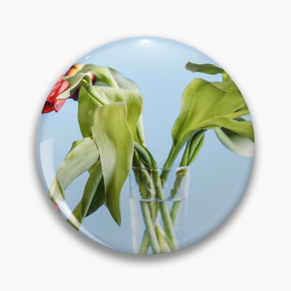 Item preview, Wilted tulip flowers in the glass designed and sold by Lukasz Szczepanski.