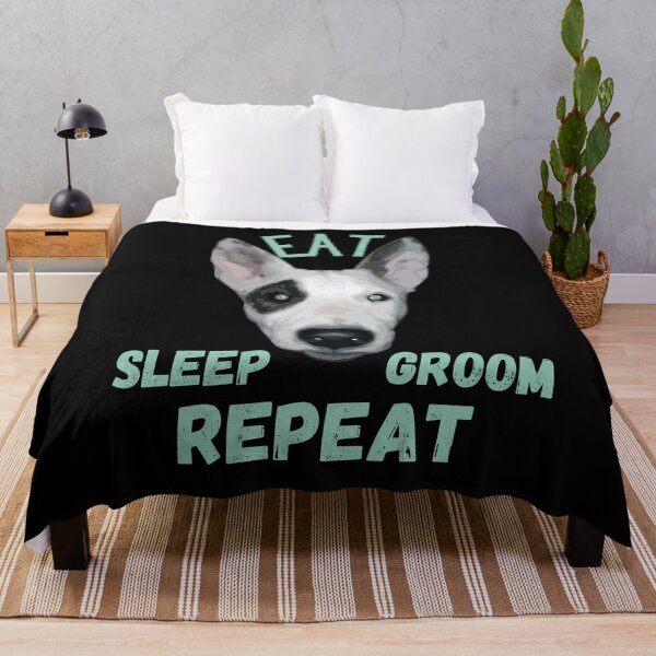 Item preview, Eat Sleep Groom Repeat designed and sold by Labradoodlesetc.