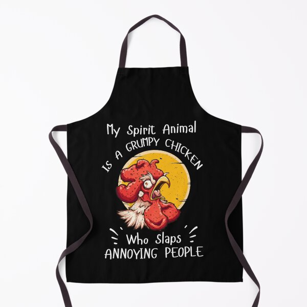 Item preview, My Spirit Animal Is A Grumpy Funny Chicken - Chickens Lover designed and sold by Dressed For  Duty.