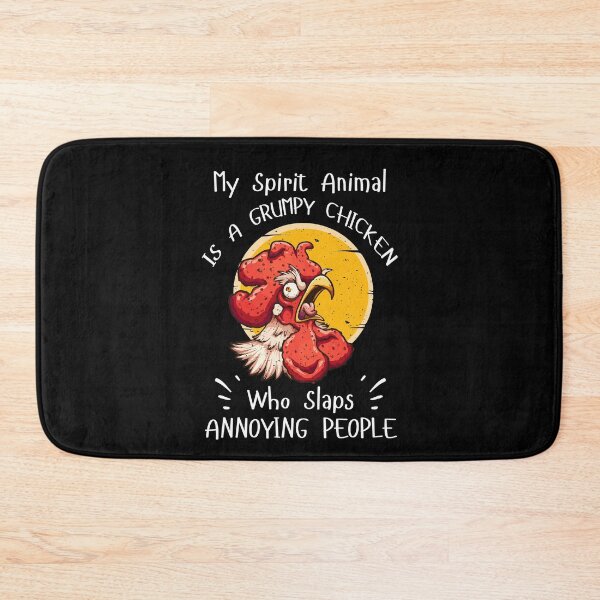 Item preview, My Spirit Animal Is A Grumpy Funny Chicken - Chickens Lover designed and sold by Dressed For  Duty.