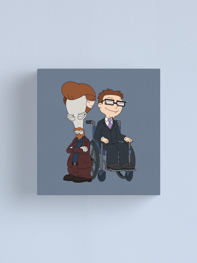 "American Dad Wheels and the Legman" Canvas Print for Sale by thebcarts