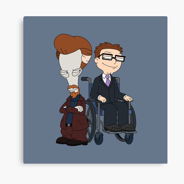 "American Dad Wheels and the Legman" Canvas Print for Sale by thebcarts