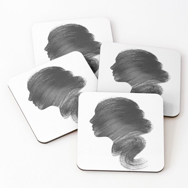 Item preview, Silhouette Of A Woman In Profile designed and sold by FineLineStudio.