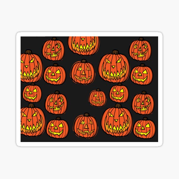 Item preview, Halloween Pumpkins designed and sold by alexandriabruce.