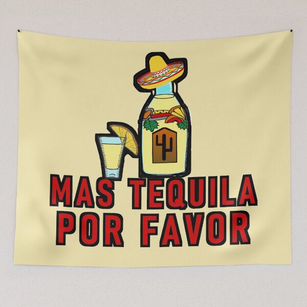 Item preview, Mas Tequila Por Favor - Cinco De Mayo designed and sold by MelocotonDreams.