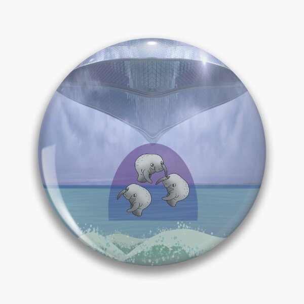 Item preview, Where Have All The Manatees Gone - UFO Alien Abduction Spacecraft designed and sold by KeysTreasures.