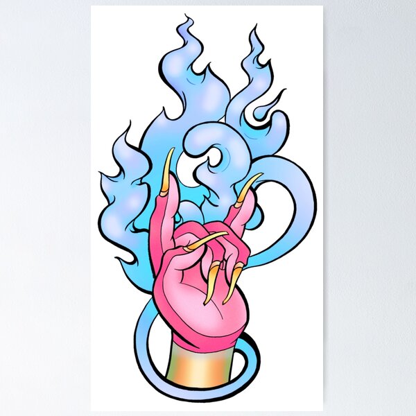 Item preview, Devil Horn Mudra designed and sold by Eliaz McMillan.