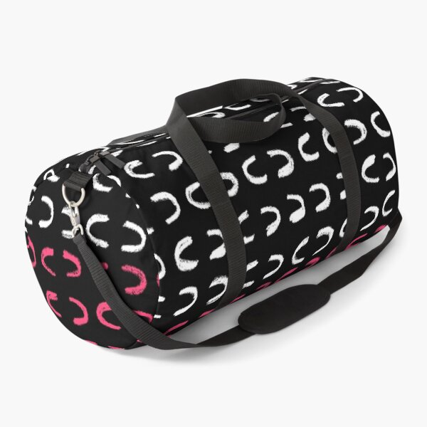 Item preview, Pink White on Black Pattern designed and sold by badlydrawnbabe.