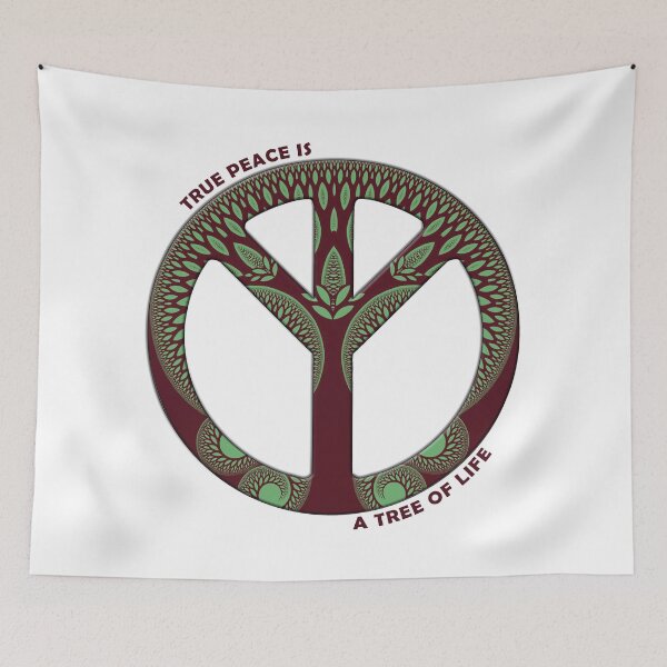 Item preview, True Peace Sign is The Tree of Life designed and sold by dreamlifemojo.