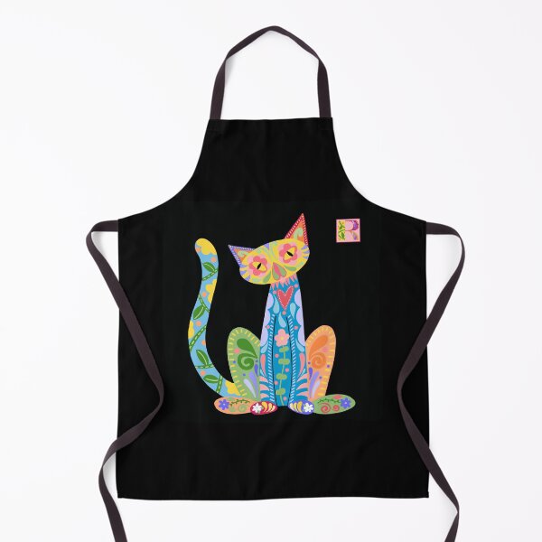 Item preview, Contemplative Cat Art Work designed and sold by Dotblossom.