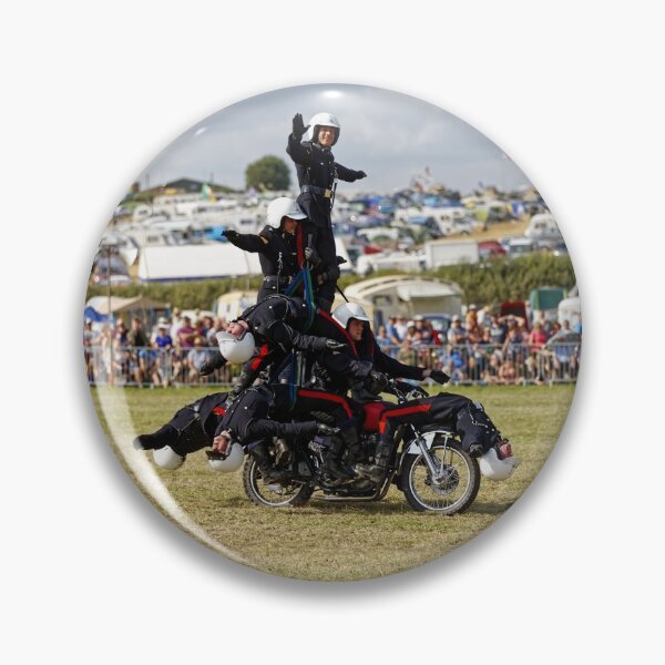 Item preview, The British Army, Royal Signals Motorcycle Display Team, The White Helmets designed and sold by Andy Harker.