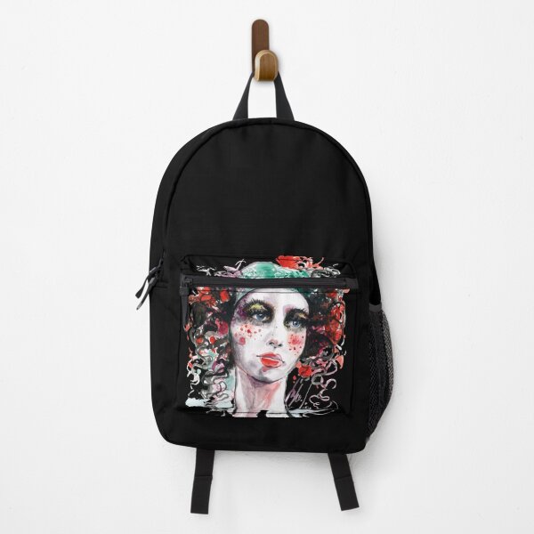 Item preview, Sabrine watercolor fashion illustration designed and sold by Susanne Margarete Lutz.