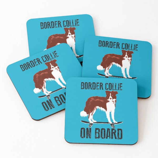 Item preview, Border Collie on board designed and sold by monsterplanet.