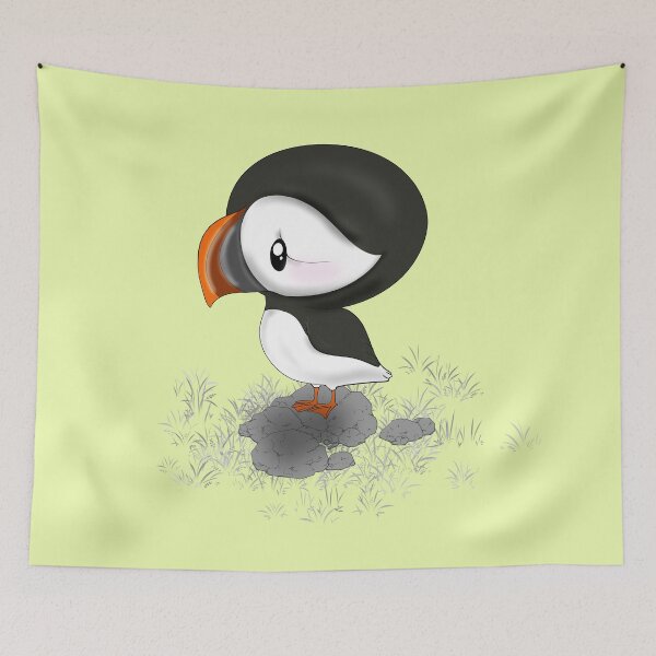 Item preview, Little puffin designed and sold by FickleandFancy.