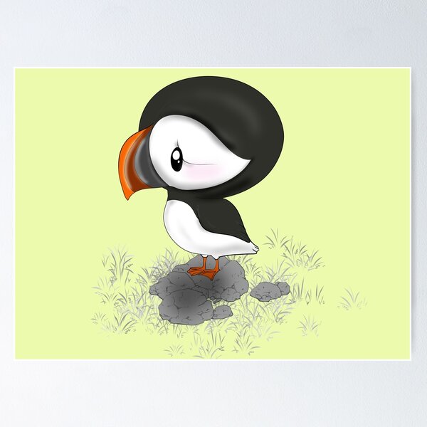Item preview, Little puffin designed and sold by FickleandFancy.