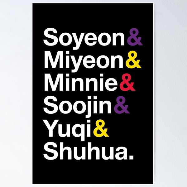 Item preview, (G)i-Dle & Ampersand Style designed and sold by opalime.