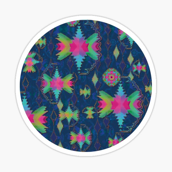 Oriental Butterflies Sticker
