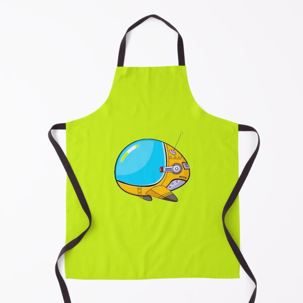 Item preview, Kids yellow spaceship designed and sold by thekidsprint.