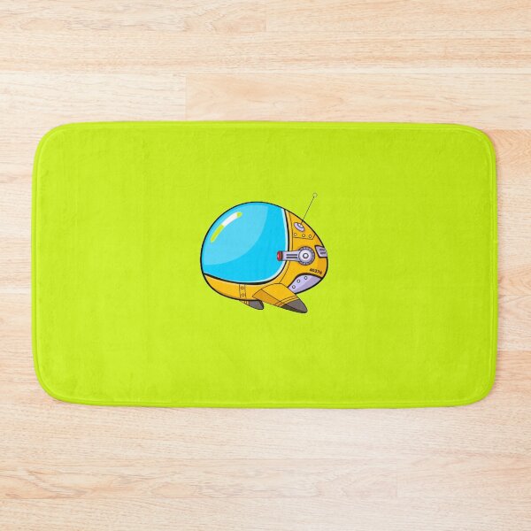 Item preview, Kids yellow spaceship designed and sold by thekidsprint.