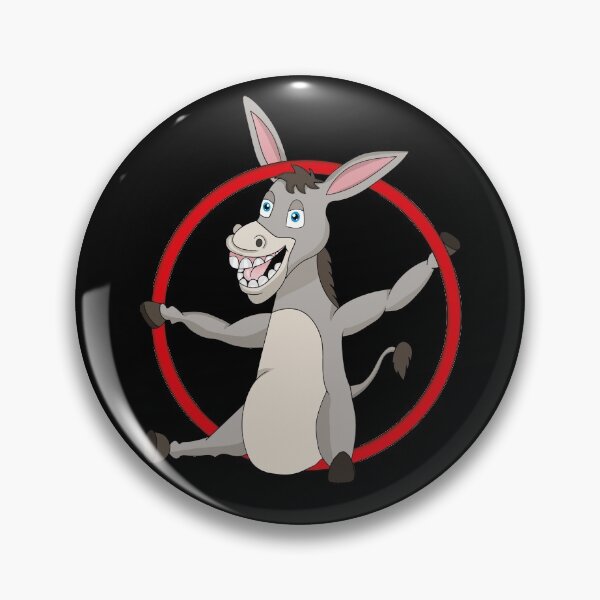Item preview, Funny Foolish Donkey , Handdrawn Donkey designed and sold by SaliDesigner.