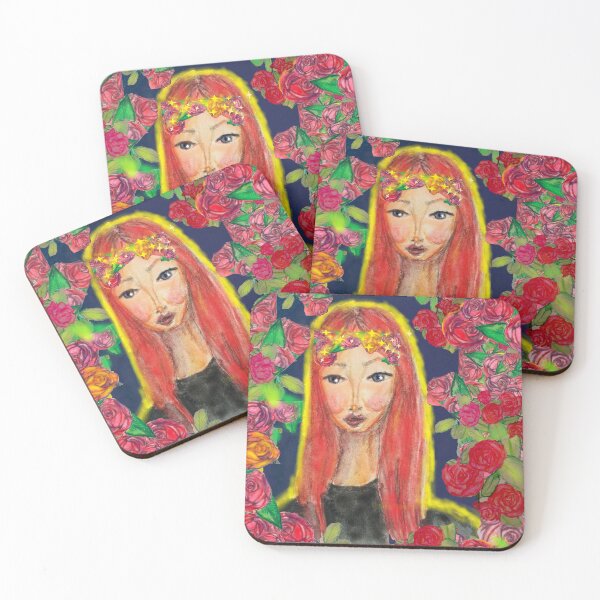 Item preview, DARK FLORAL PRINCESS  designed and sold by IvanaKada.