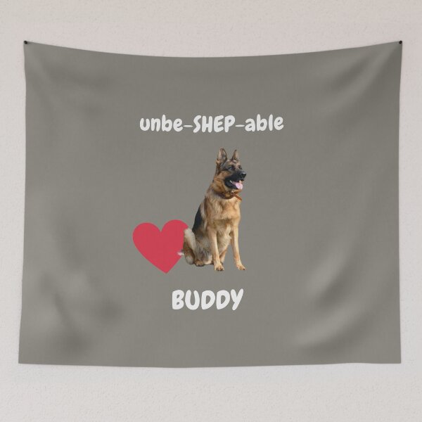 Item preview, Unbe-SHEP-able buddy designed and sold by rocklegends99.