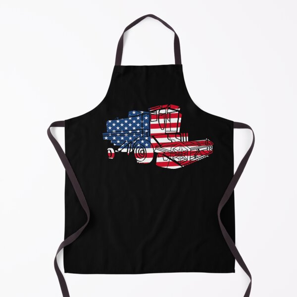 Item preview, Farming County American Flag 4th Of July Combine Farm Tractor designed and sold by Ginger217.