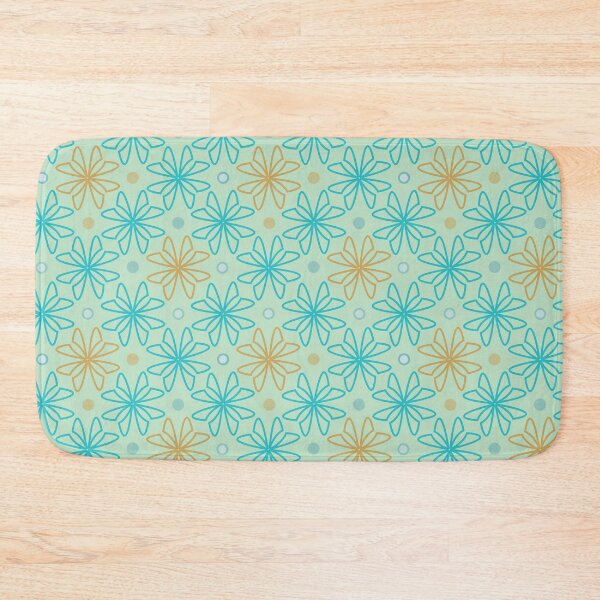 Item preview, Geometric flowers soft colors designed and sold by Meg M Studio.