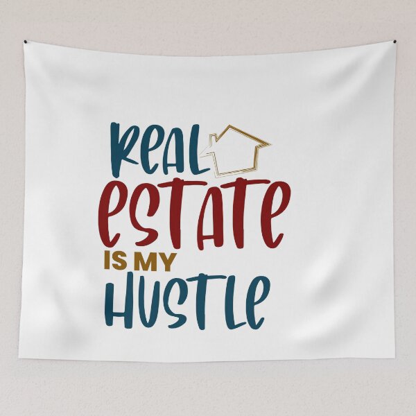 Item preview, Real estate is my hustle designed and sold by 0umStore.