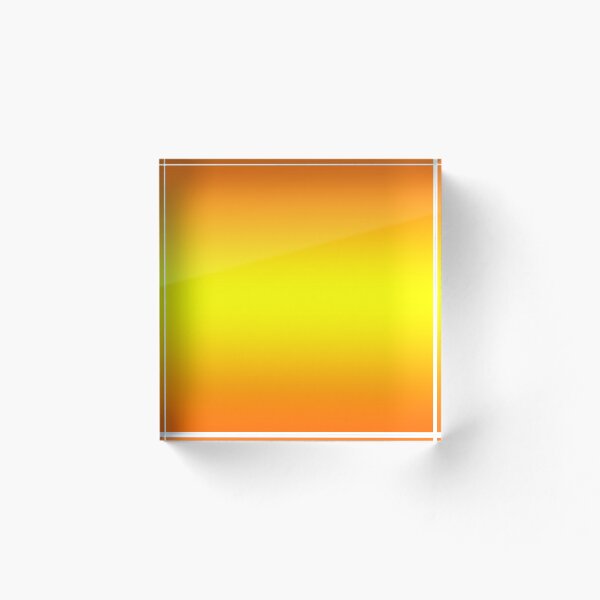 Item preview, Modern Orange Yellow Ombre Minimialist Absrtact designed and sold by ObiFlower.