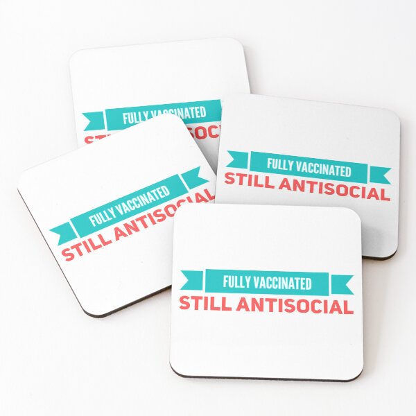 Item preview, Fully Vaccinated Still Antisocial designed and sold by suver.