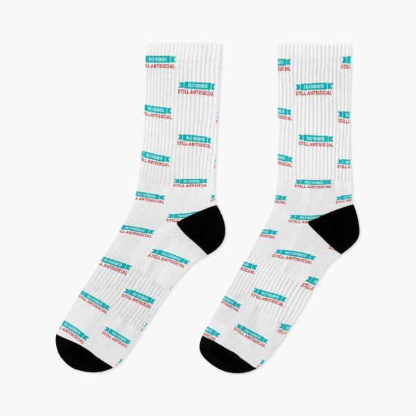 Item preview, Fully Vaccinated Still Antisocial designed and sold by suver.