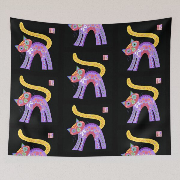 Item preview, Curious Cat designed and sold by Dotblossom.