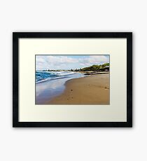 Maroochydore Beach Framed Print